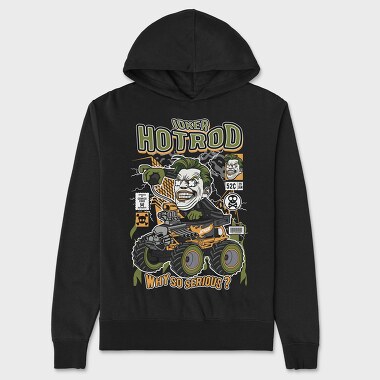 Joker Hotrod, Hanorac Oversize Barbati (Unisex)