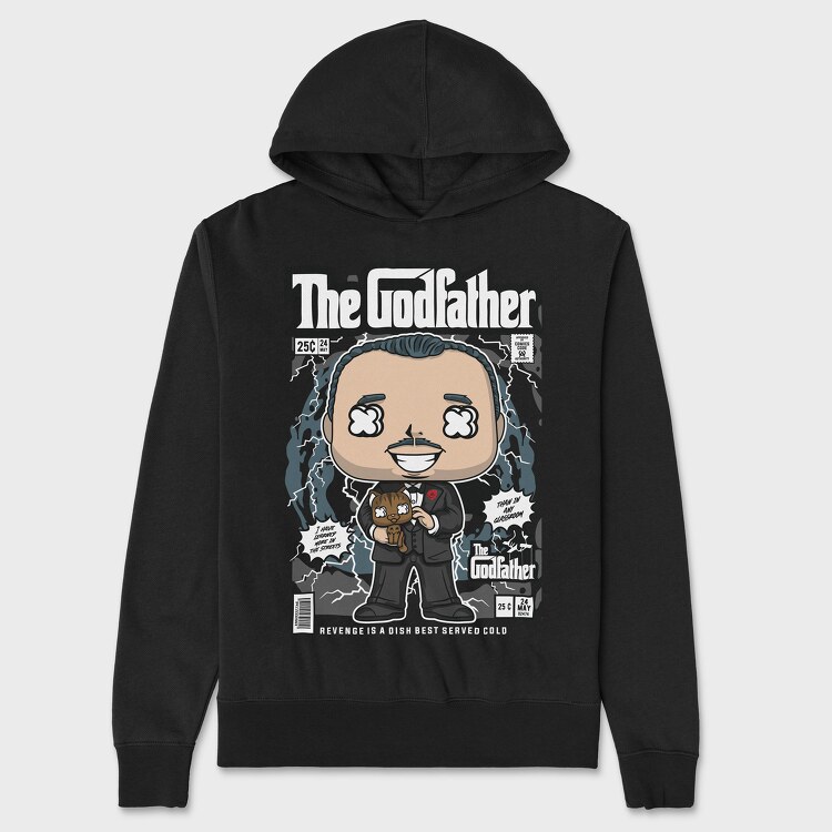 Godfather Vito Corleone, Hanorac Oversize Barbati (Unisex)