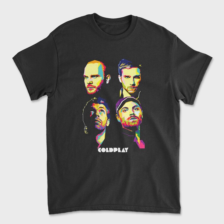 Coldplay 2, Tricou Barbati (Unisex)