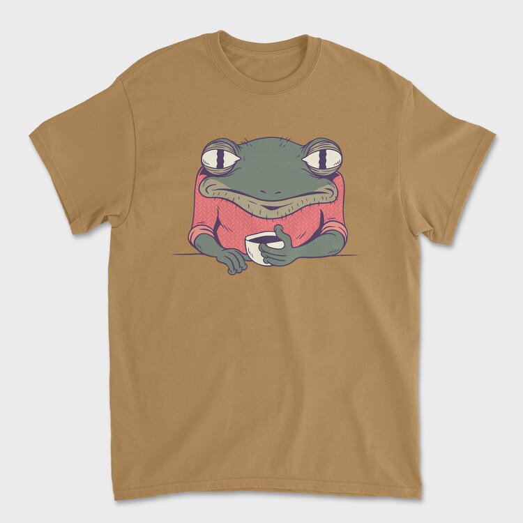 Tricou Barbati (Unisex), Frog Coffee