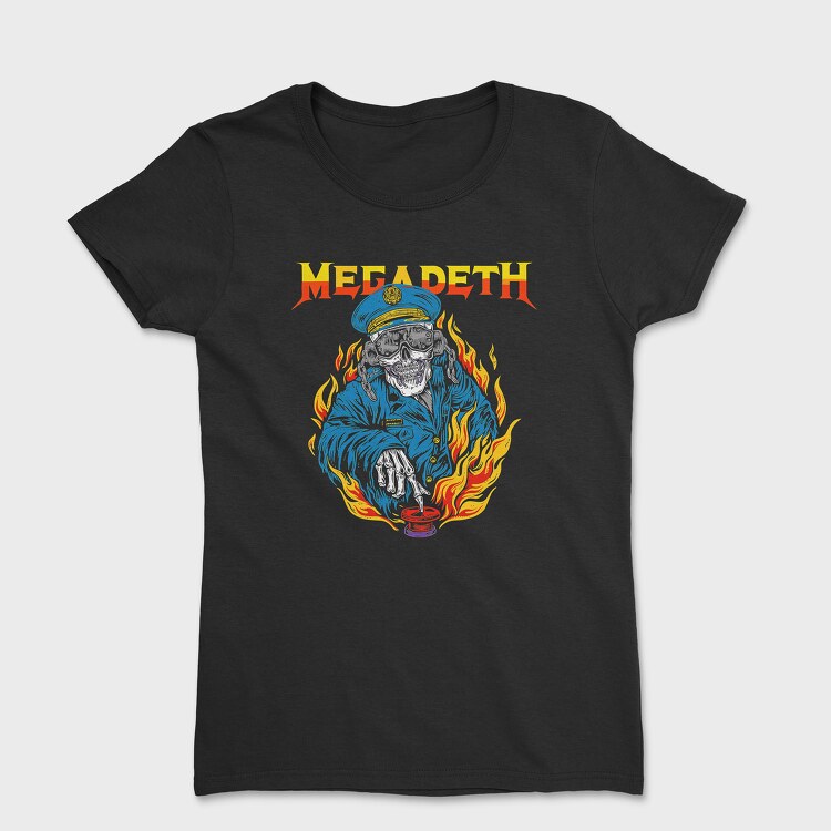 Megadeth, Tricou Femei