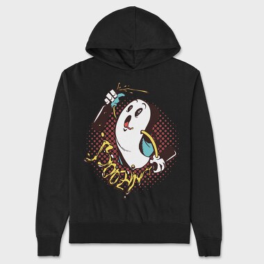 Boozin Ghost, Hanorac Oversize Barbati (Unisex)