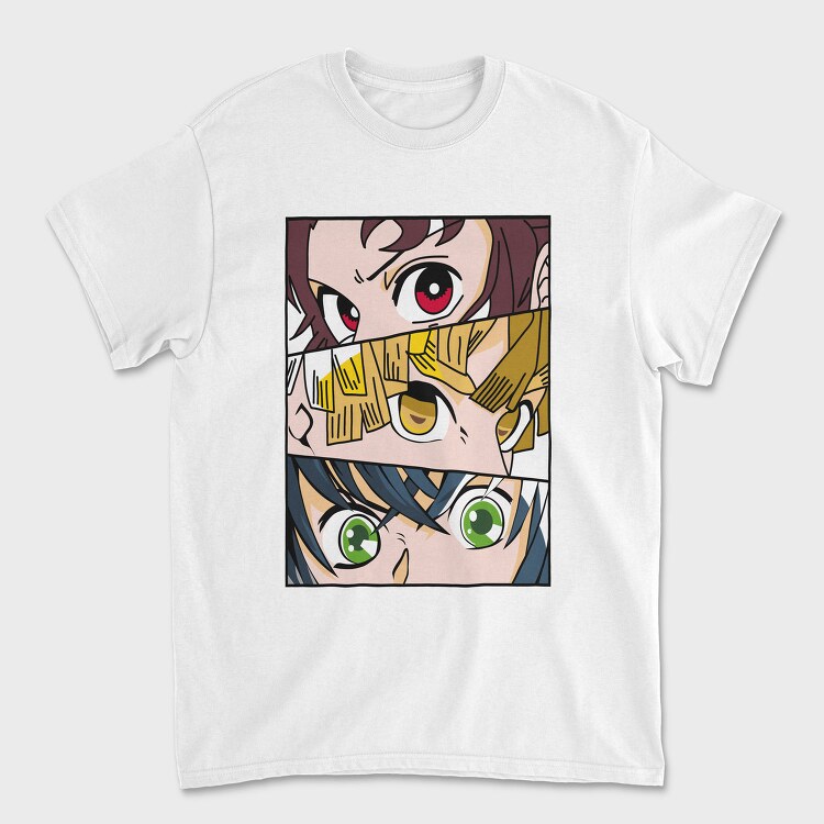 Anime Eyes, Tricou Barbati (Unisex)