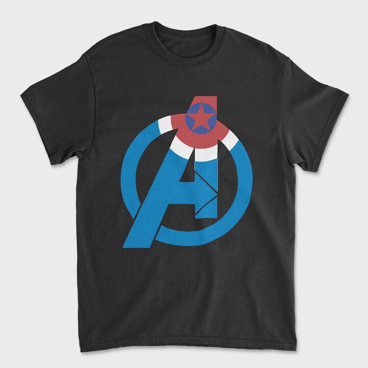Avengers Shield 1, Tricou Barbati (Unisex)