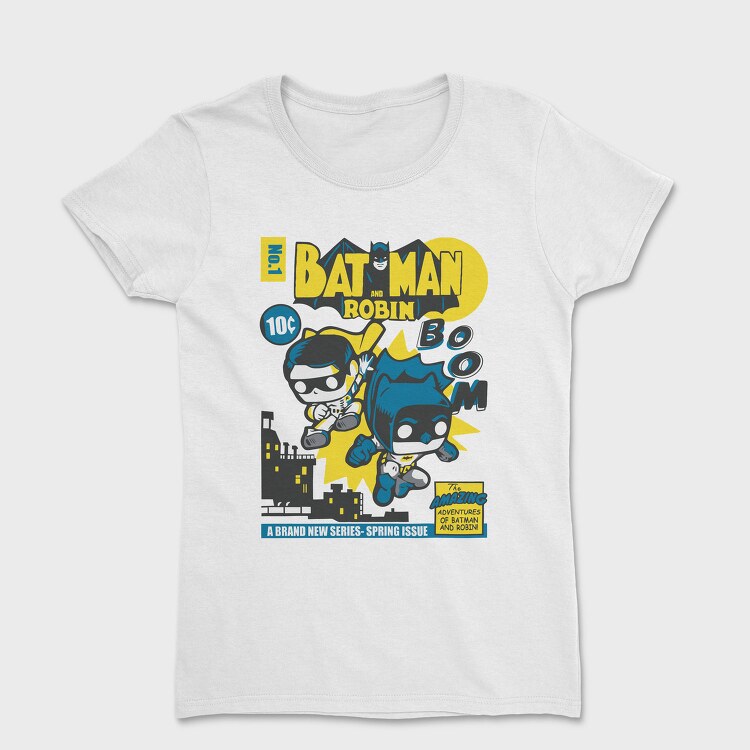 Batman And Robin Boom, Tricou Femei