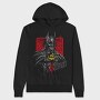 Batman Blood Batman, Hanorac Oversize Barbati (Unisex)
