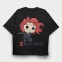 Black Widow Pop, Tricou Oversize Barbati (Unisex)