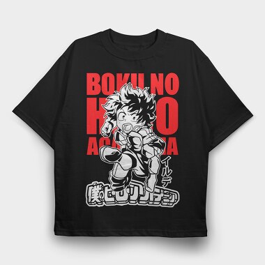 Boku No Hero Academia, Tricou Oversize Barbati (Unisex)