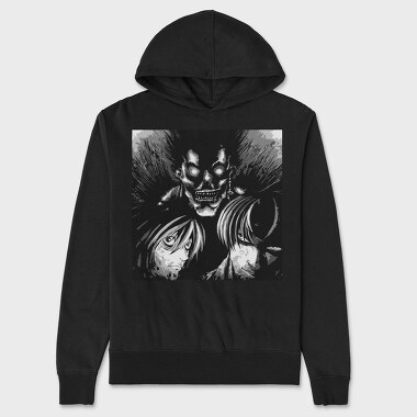 Dark Clown Girl, Hanorac Oversize Barbati (Unisex)