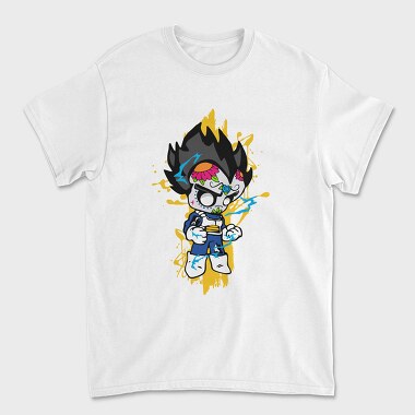 Day Of The Dead Vegeta, Tricou Barbati (Unisex)
