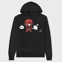 Deadpool Chibi Poop, Hanorac Oversize Barbati (Unisex)