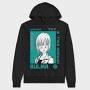 Dragon Ball Bulma Scientist, Hanorac Oversize Barbati (Unisex)