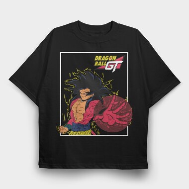 Dragonballgt, Tricou Oversize Barbati (Unisex)