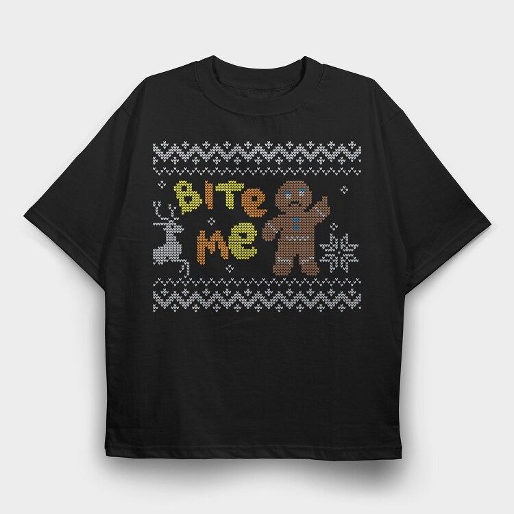 Gingerbread Me, Tricou Oversize Barbati (Unisex)