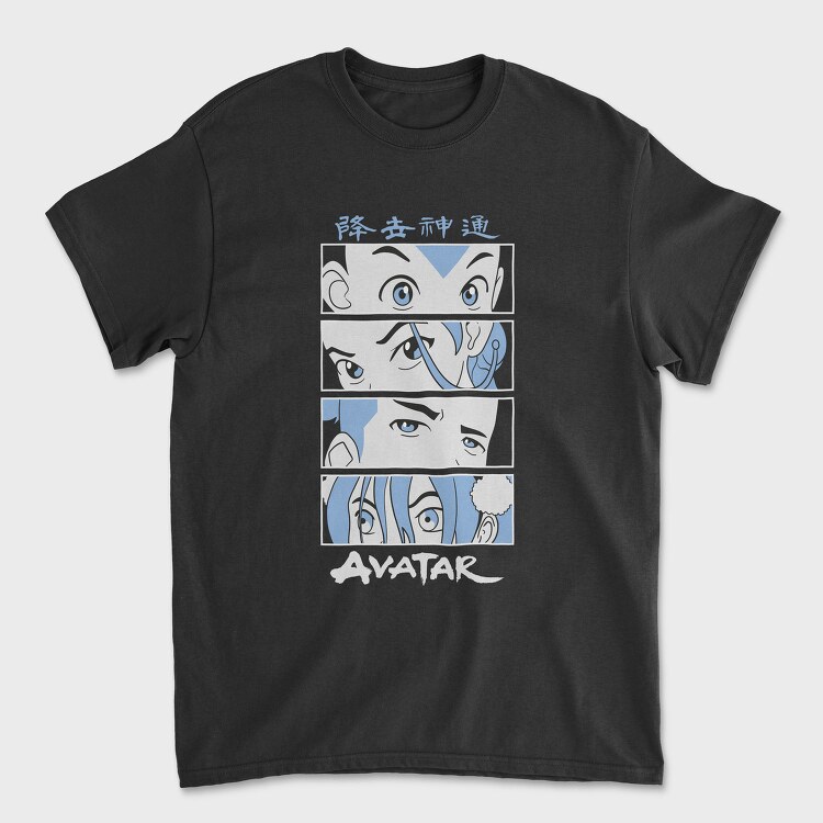 Avatar Eyes, Tricou Barbati (Unisex)