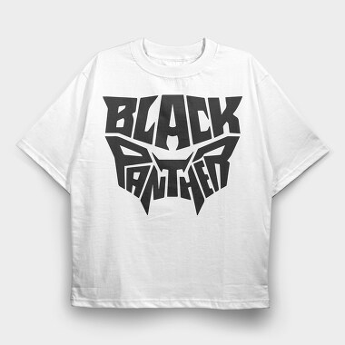 Black Panther, Tricou Oversize Barbati (Unisex)