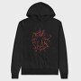 Blood Splatter, Hanorac Oversize Barbati (Unisex)