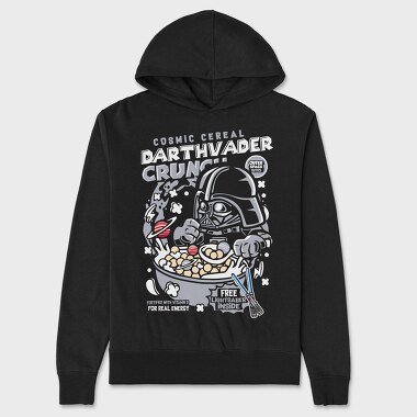 Darth Vader Cereal, Hanorac Oversize Barbati (Unisex)