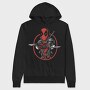 Deadpool Samurai, Hanorac Oversize Barbati (Unisex)