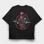 Deadpool Samurai, Tricou Oversize Barbati (Unisex)