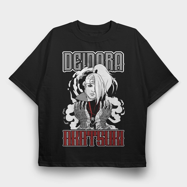 Deinna Akatsuki, Tricou Oversize Barbati (Unisex)