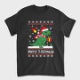 Dino Xmas Sweater, Tricou Barbati (Unisex)