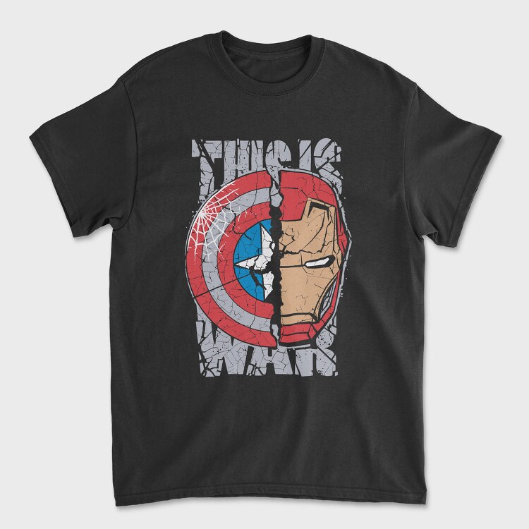 Captain America Shield 2, Tricou Barbati (Unisex)