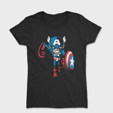 Captain America Shield, Tricou Femei