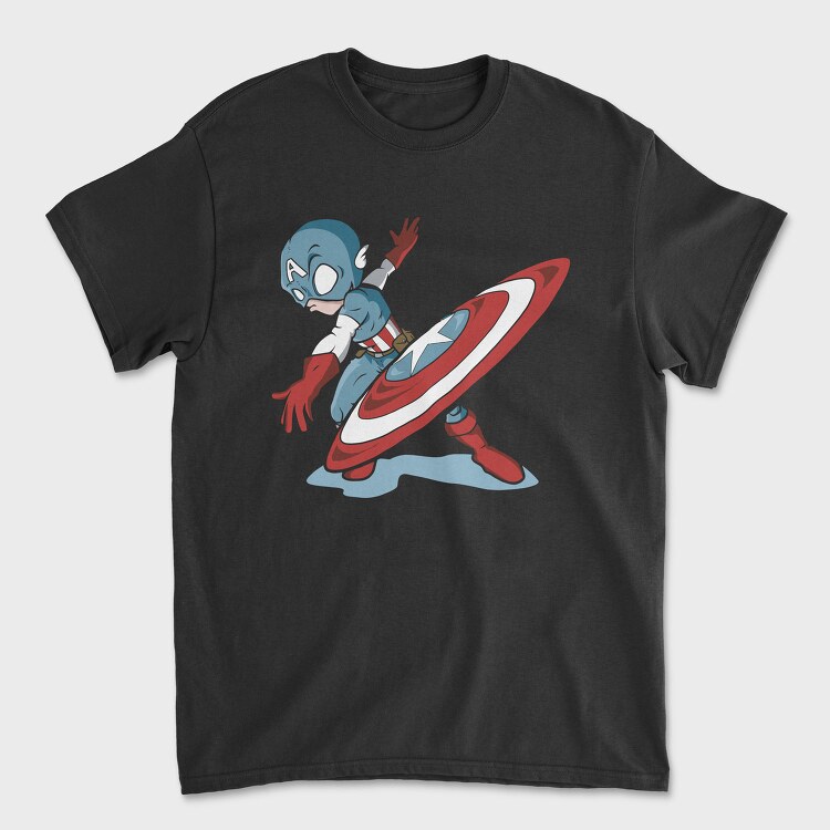 Captain America Surf, Tricou Barbati (Unisex)