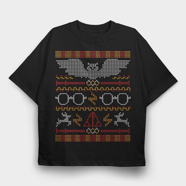 Harry Potter Sweater 2, Tricou Oversize Barbati (Unisex)