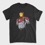 Iron Man Splatter, Tricou Barbati (Unisex)