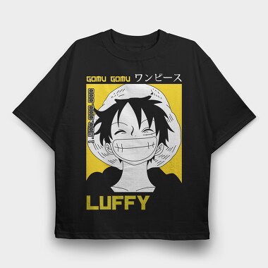 Gomu Gomu Luffy, Tricou Oversize Barbati (Unisex)