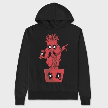 Groot Ice Cream, Hanorac Oversize Barbati (Unisex)
