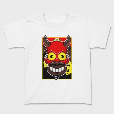 Halloween Devil Grin, Tricou Copii