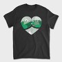 Heart Mountain Split, Tricou Barbati (Unisex)