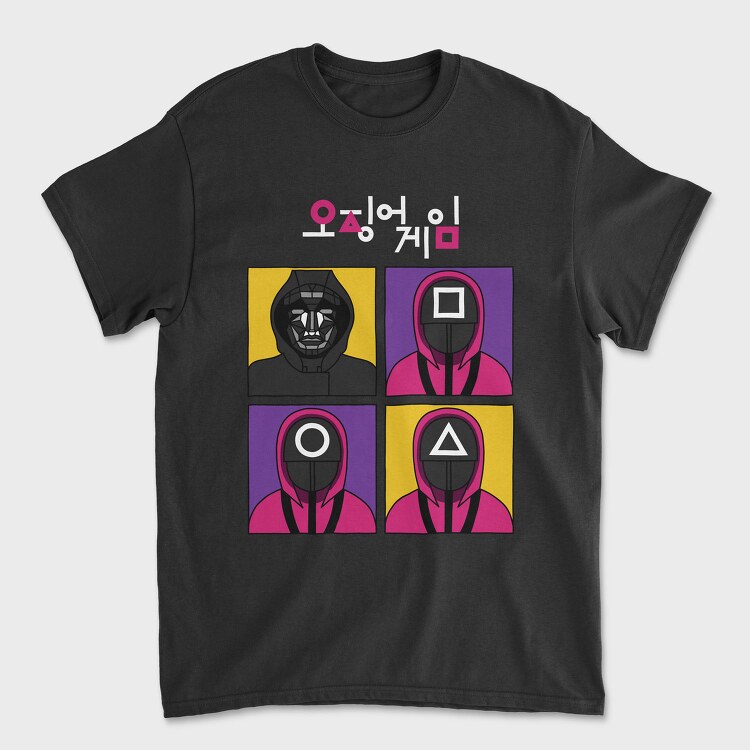 Hooded Symbols, Tricou Barbati (Unisex)