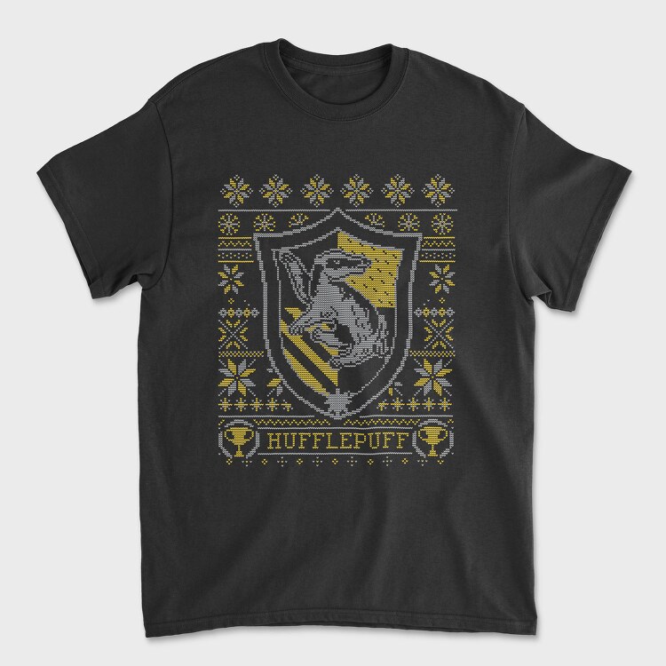 Hufflepuff Sweater, Tricou Barbati (Unisex)
