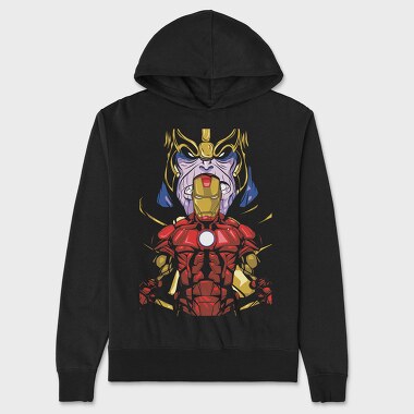 Ironman Thor, Hanorac Oversize Barbati (Unisex)