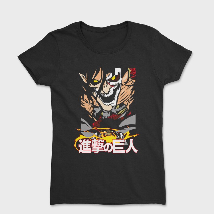 Fire Wolf Roar, Tricou Femei