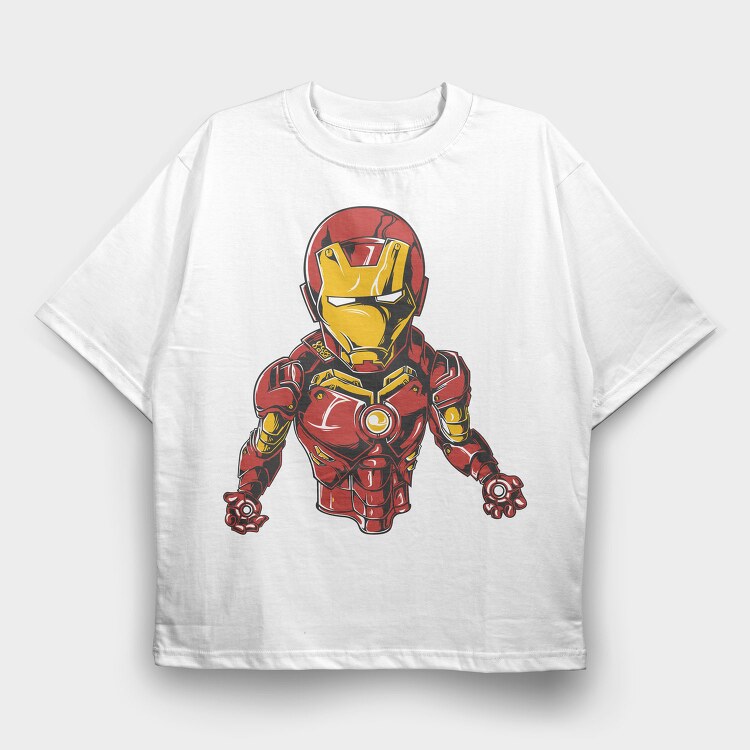 Ironman Hero Armor, Tricou Oversize Barbati (Unisex)
