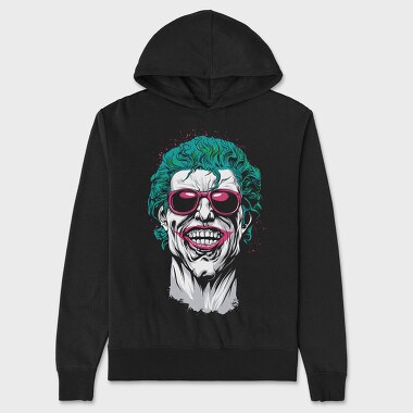 Joker Glasses, Hanorac Oversize Barbati (Unisex)