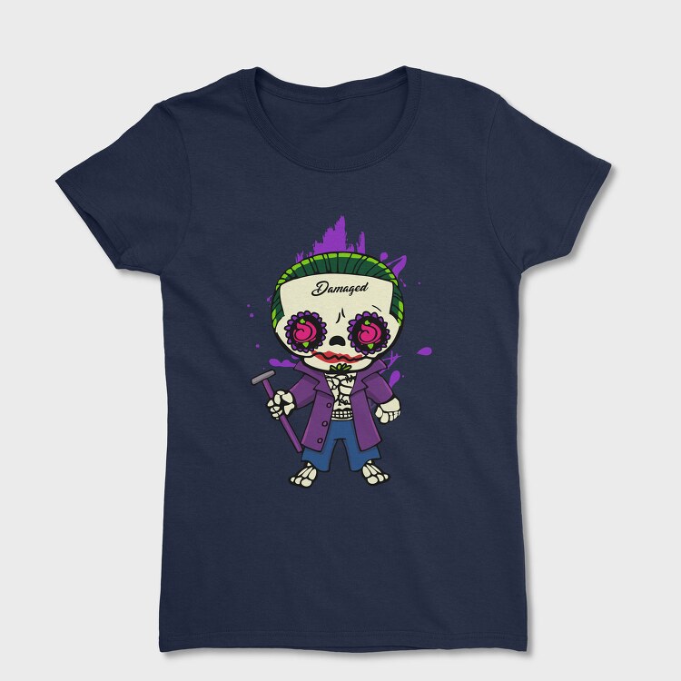 Joker Skull Damage, Tricou Femei