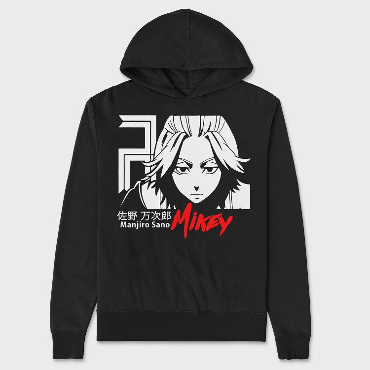 Mikey Red, Hanorac Oversize Barbati (Unisex)