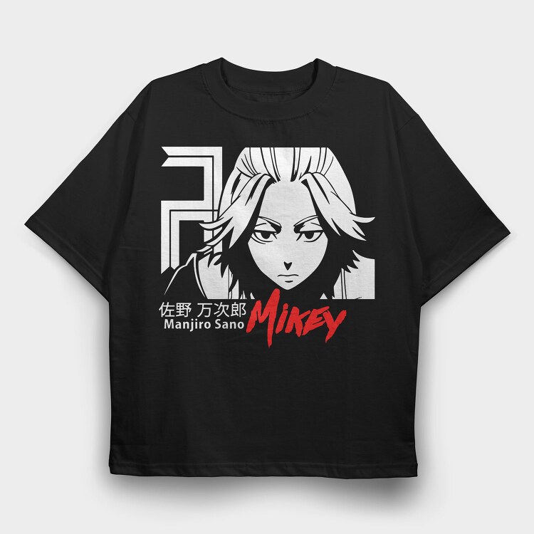 Mikey Red, Tricou Oversize Barbati (Unisex)