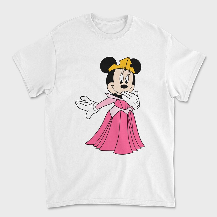Minnie Mouse Princess, Tricou Barbati (Unisex)