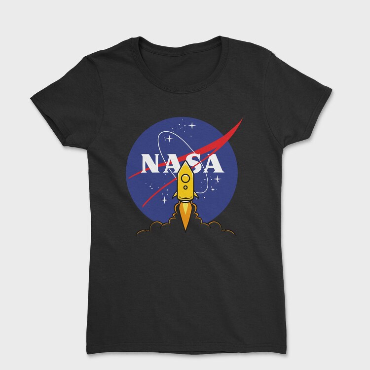 Nasa Rocket Blastoff, Tricou Femei