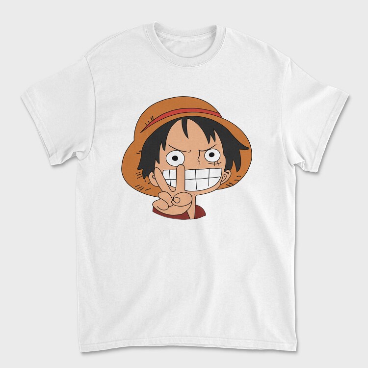 Luffy Smile, Tricou Barbati (Unisex)