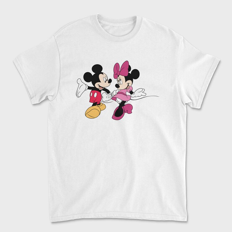 Mickey Minnie Dance, Tricou Barbati (Unisex)
