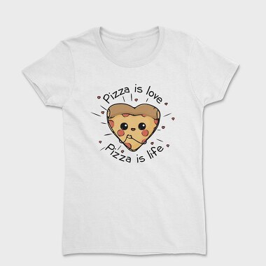 Pizza Love Slice, Tricou Femei