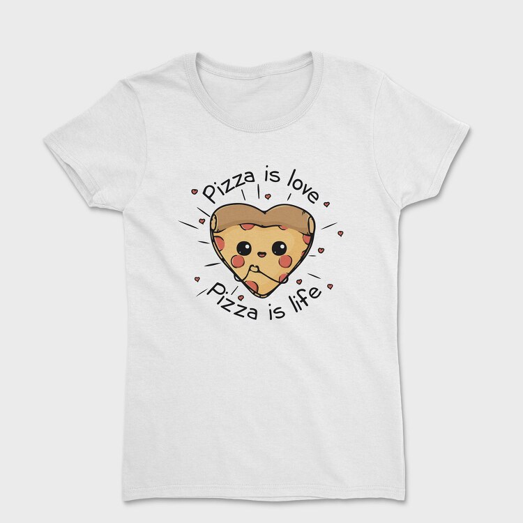 Pizza Love Slice, Tricou Femei